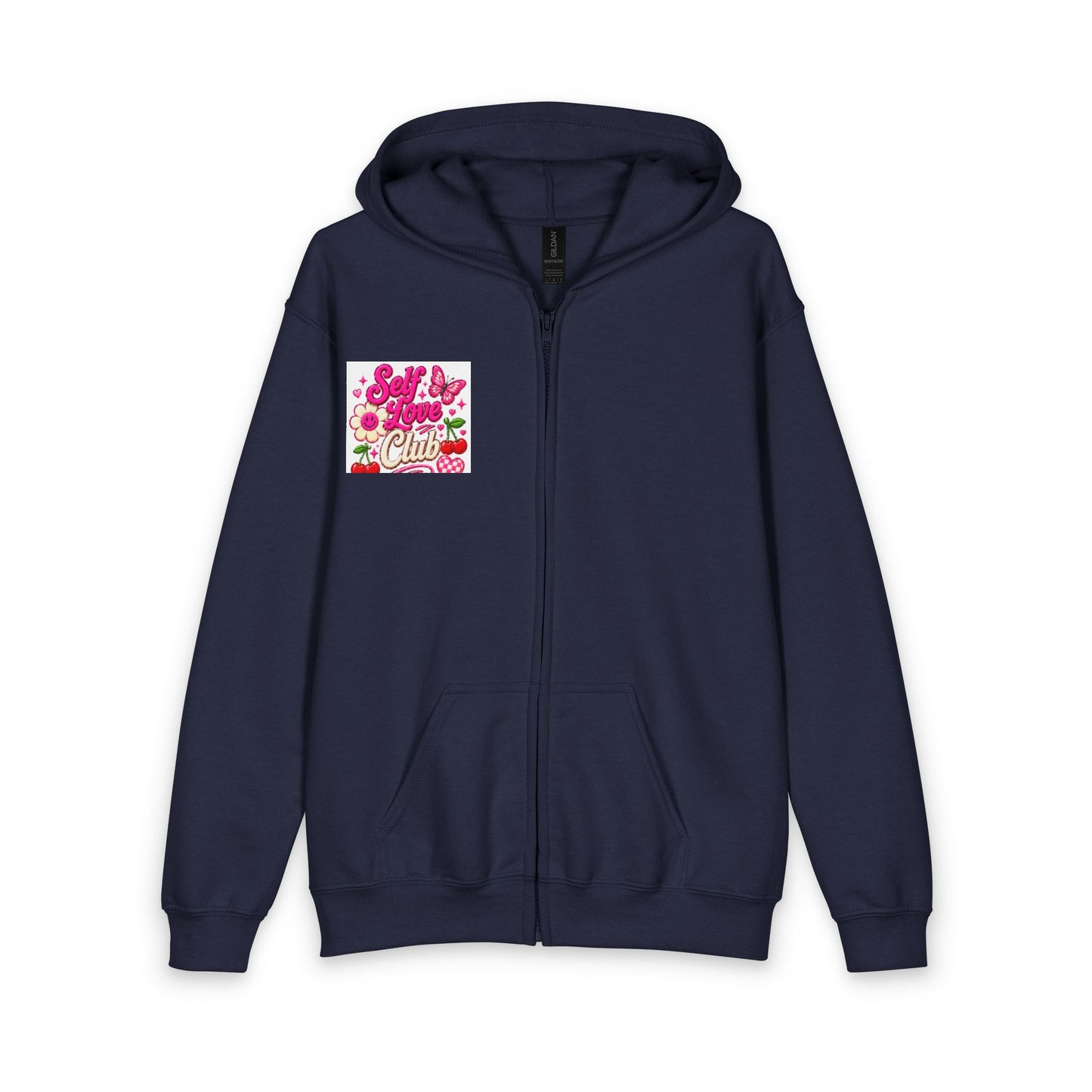 Say Love Club hoodie | Youth Zip-Up Hoodie