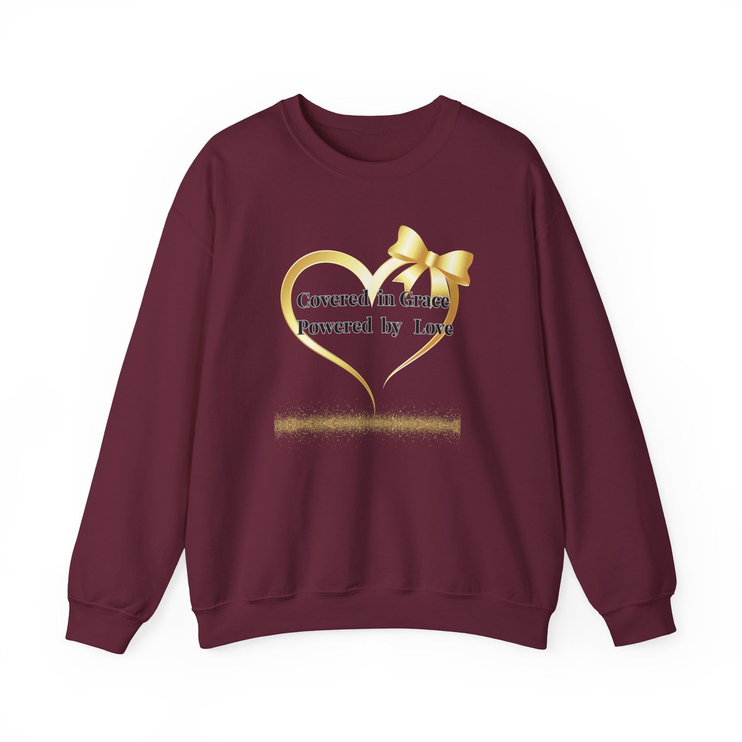 Our Queen Crewneck Sweatshirt — Gold Crown Graphic Pullover