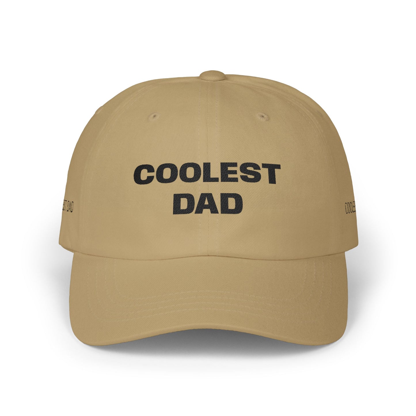 Coolest Dad Embroidered Cap — 'Coolest Dad' Front & 'EST 2007' Back