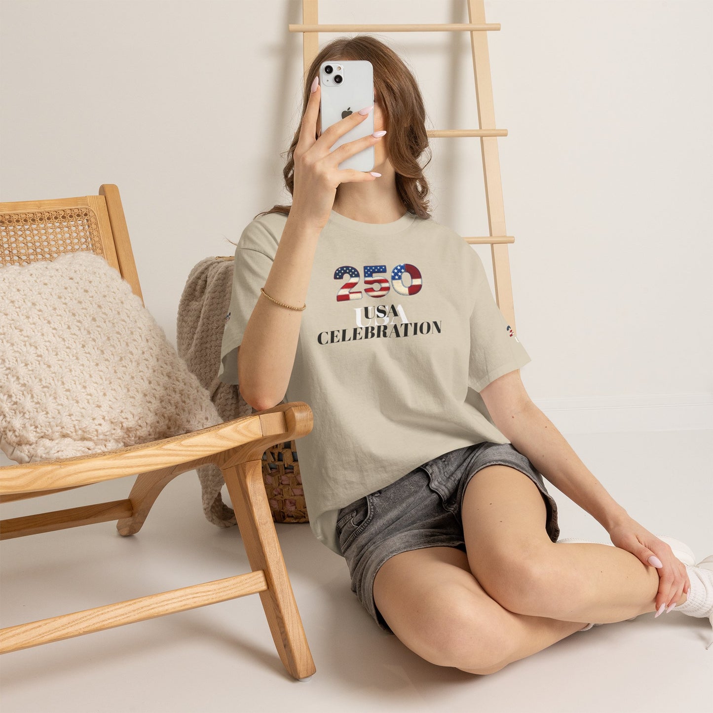 250 USA Celebration T‑Shirt — Patriotic 4th of July Tee