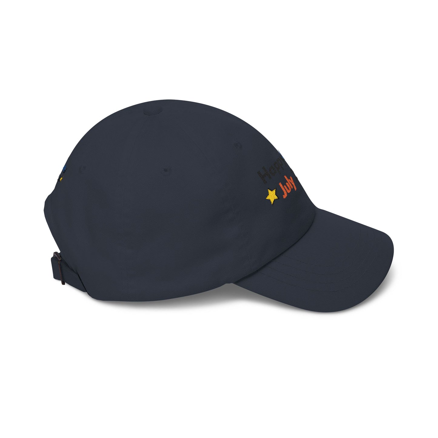 Happy 4th of July 2026 Dad Cap | Patriotic Embroidered Baseball Hat
