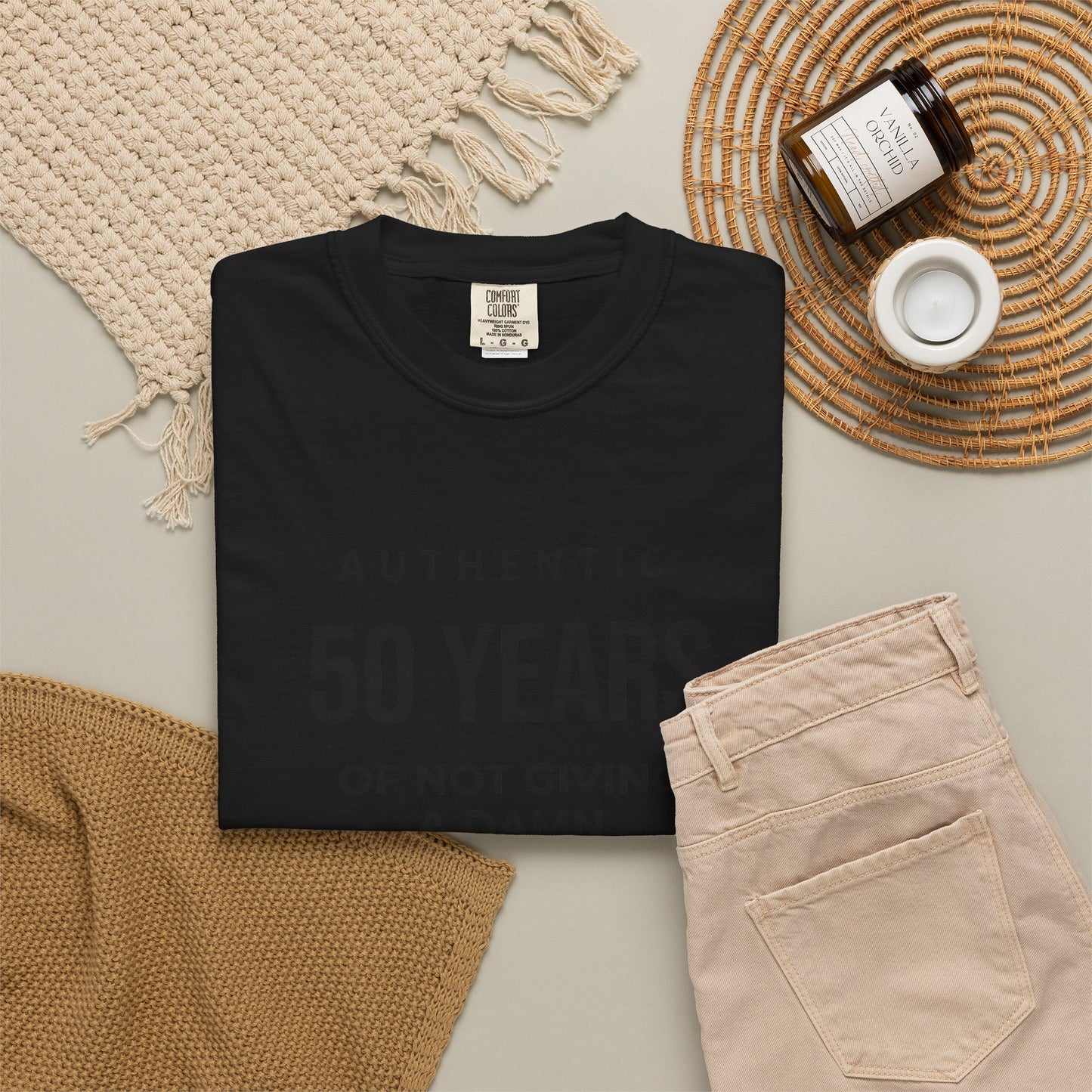 50 Years of Not Giving a Damn T-Shirt — Funny 50th Birthday Tee