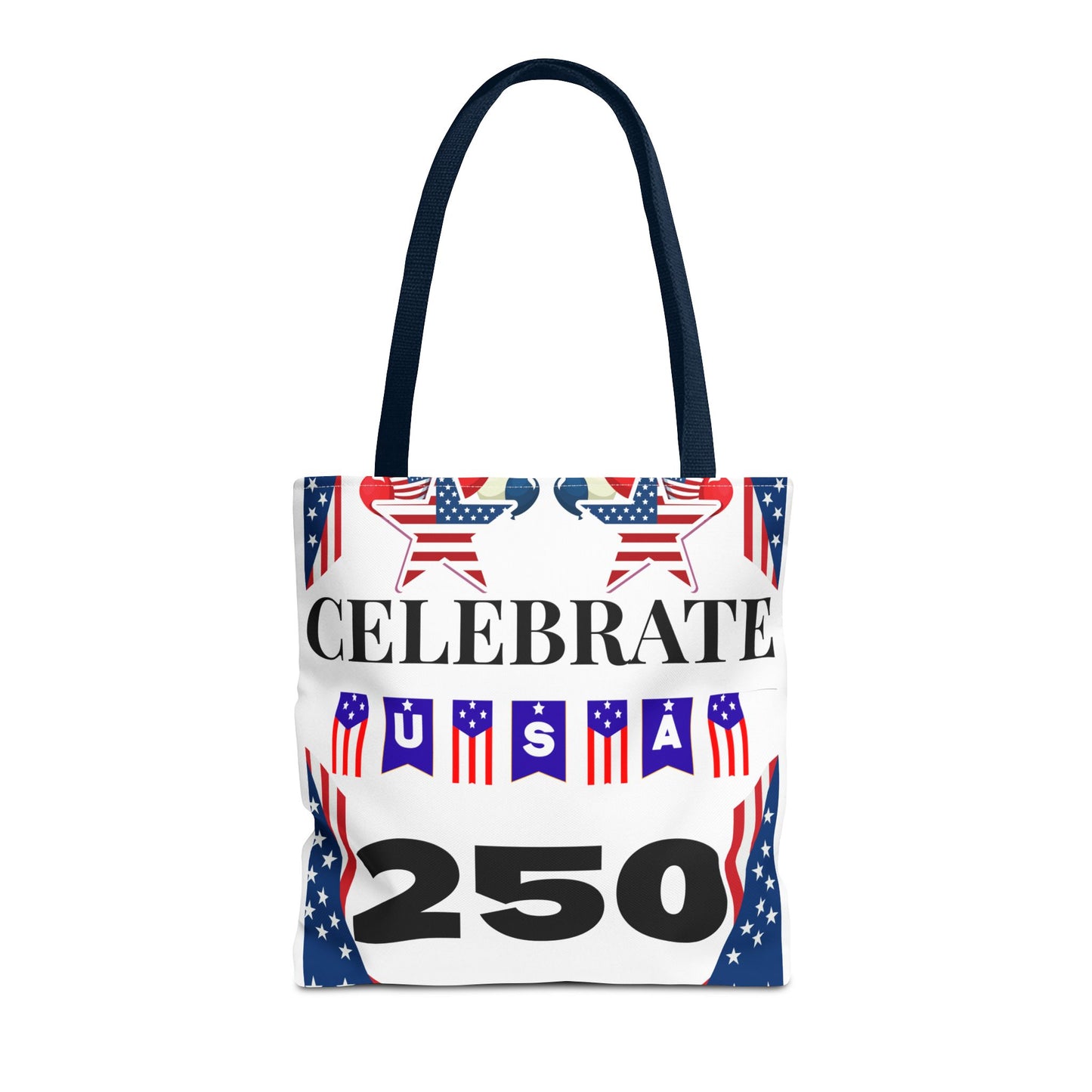 Celebrate USA 250 Tote Bag | 4th of July bag for firework