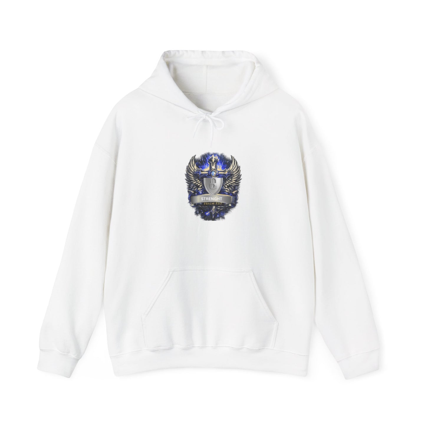 Knight Helmet Crest Hoodie — Medieval Armor Emblem Sweatshirt