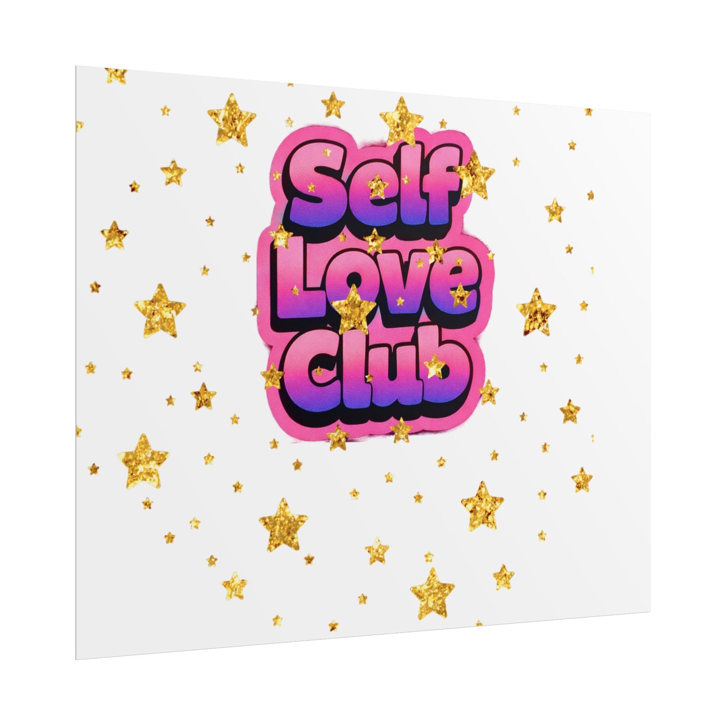 Self Love Club Poster FOR GIRLS
