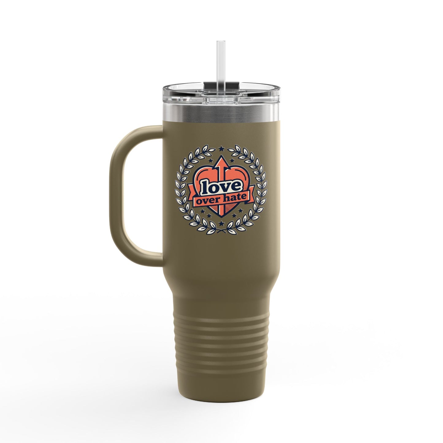 Insulated Travel Mug 40oz | Large Vacuum Tumbler for Kids & Adults