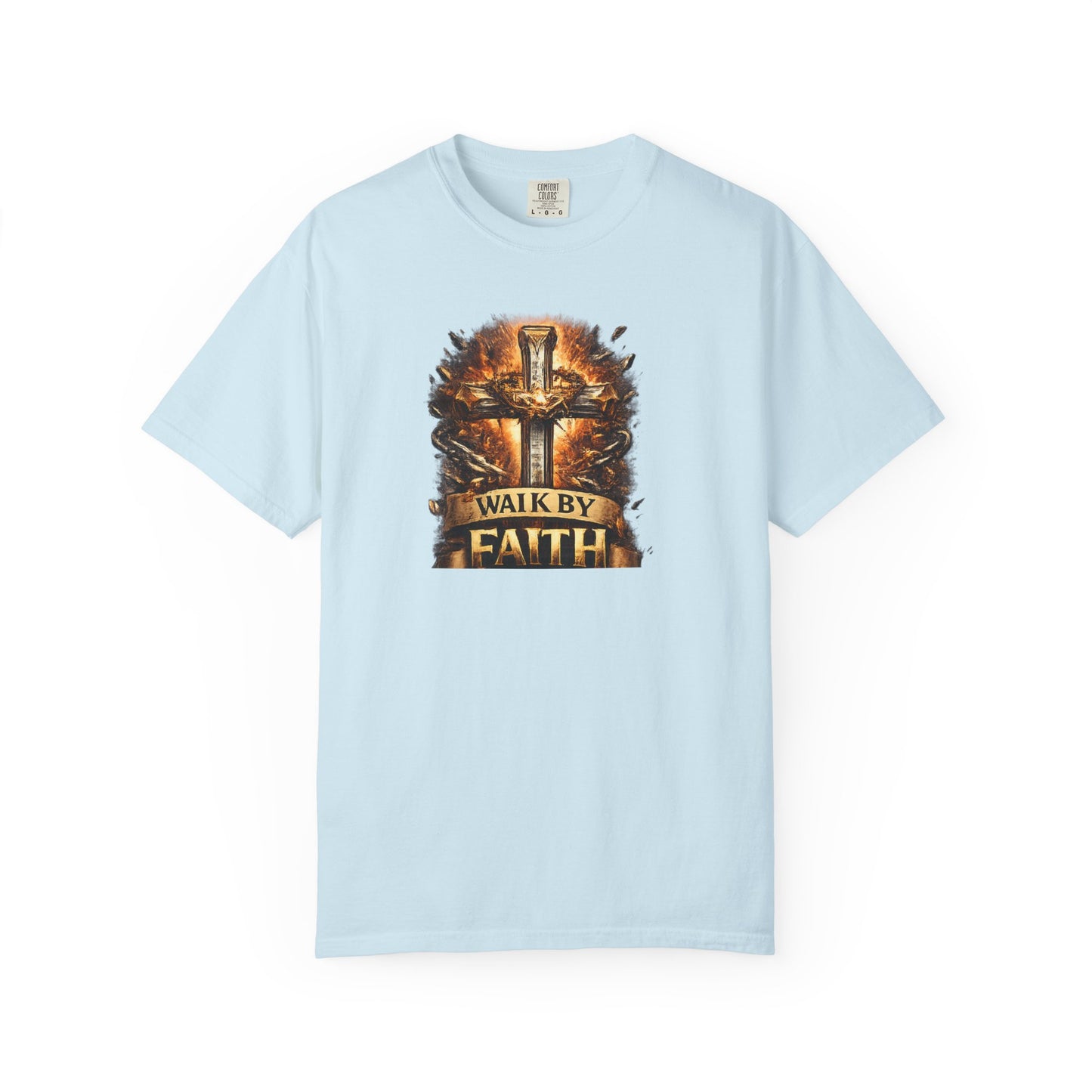 Walk By Faith T-Shirt — Christian Armor Graphic Tee