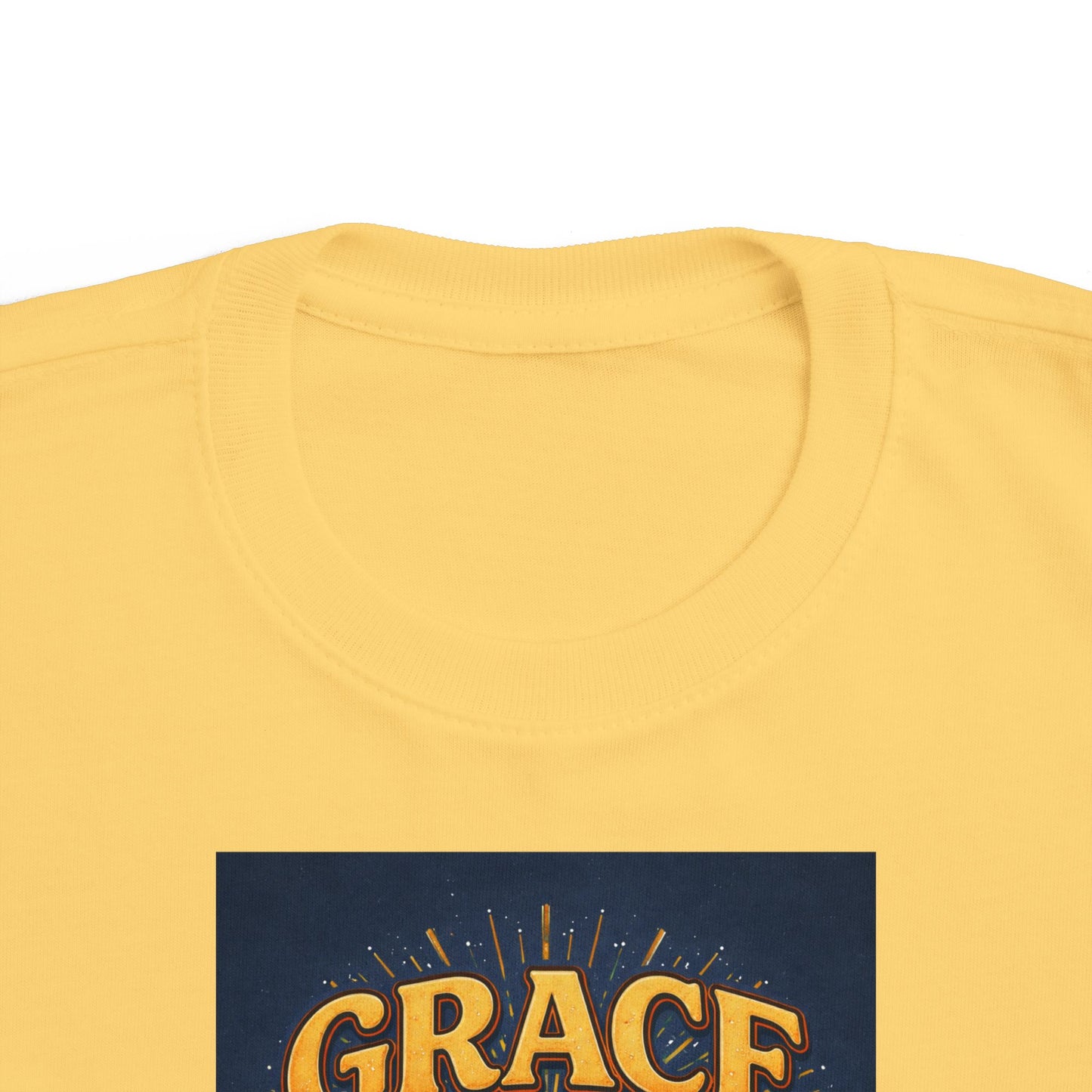 Grace Over Grind Retro Inspirational Toddler T-Shirt