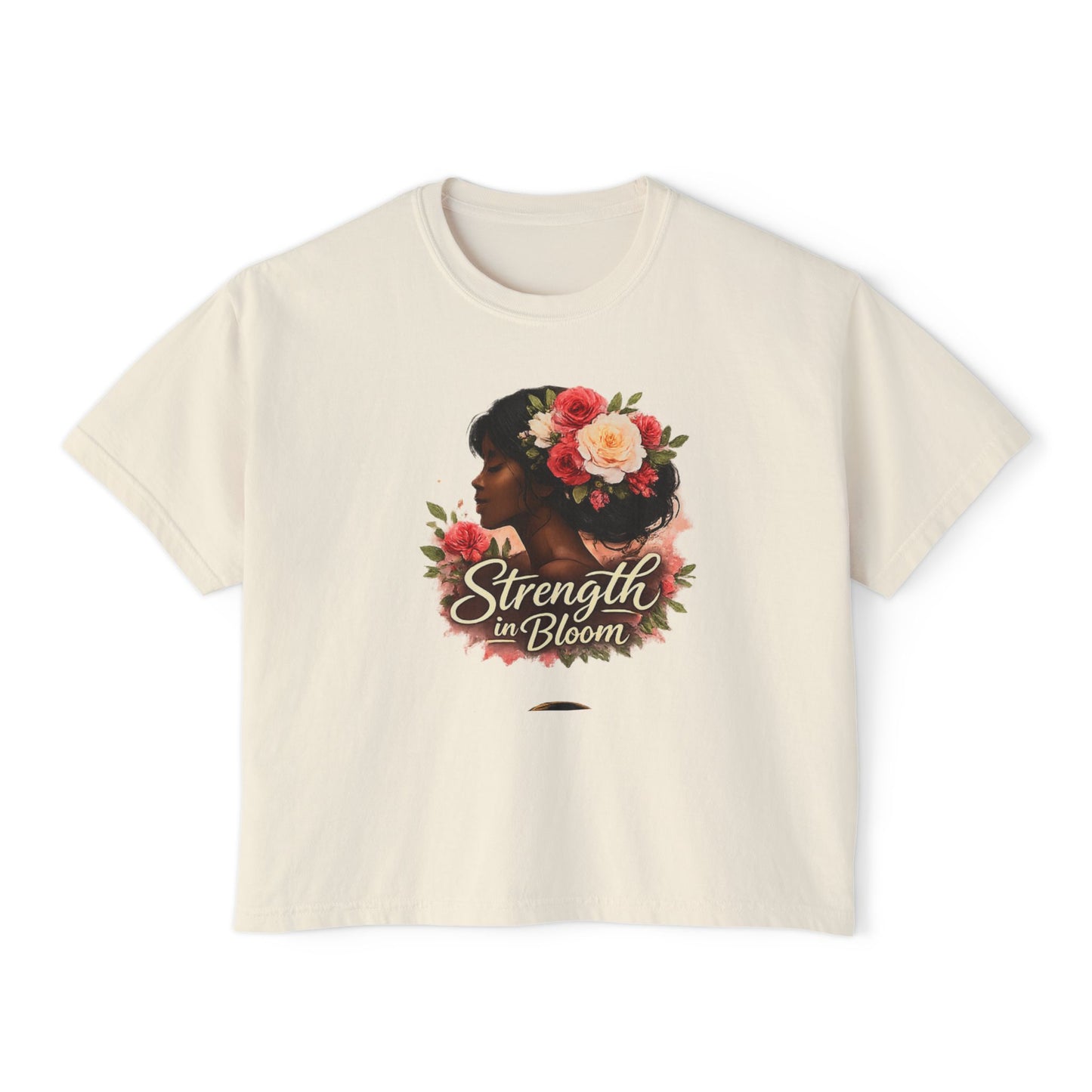 Strength in Bloom Women's Boxy Tee