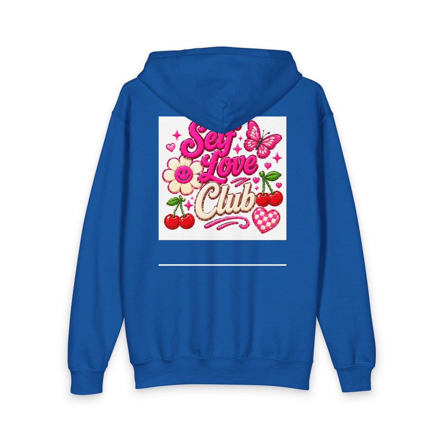 Say Love Club hoodie | Youth Zip-Up Hoodie