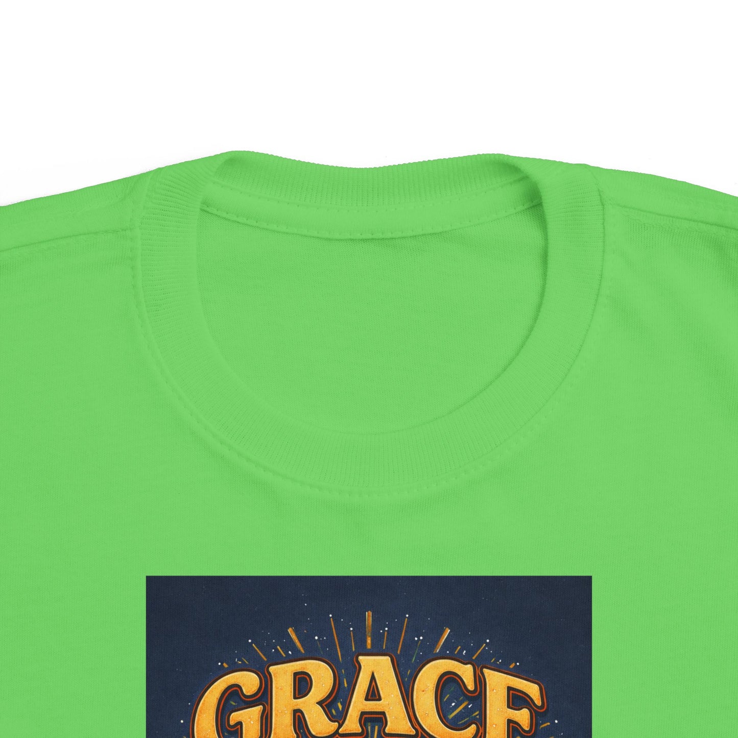 Grace Over Grind Retro Inspirational Toddler T-Shirt