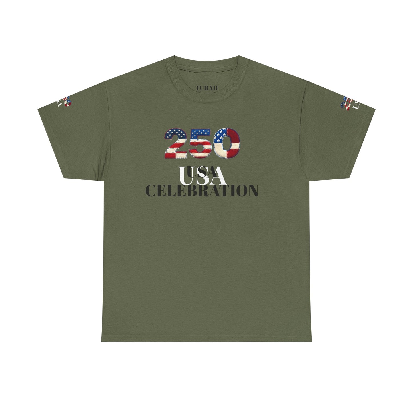 250 USA Celebration T‑Shirt — Patriotic 4th of July Tee