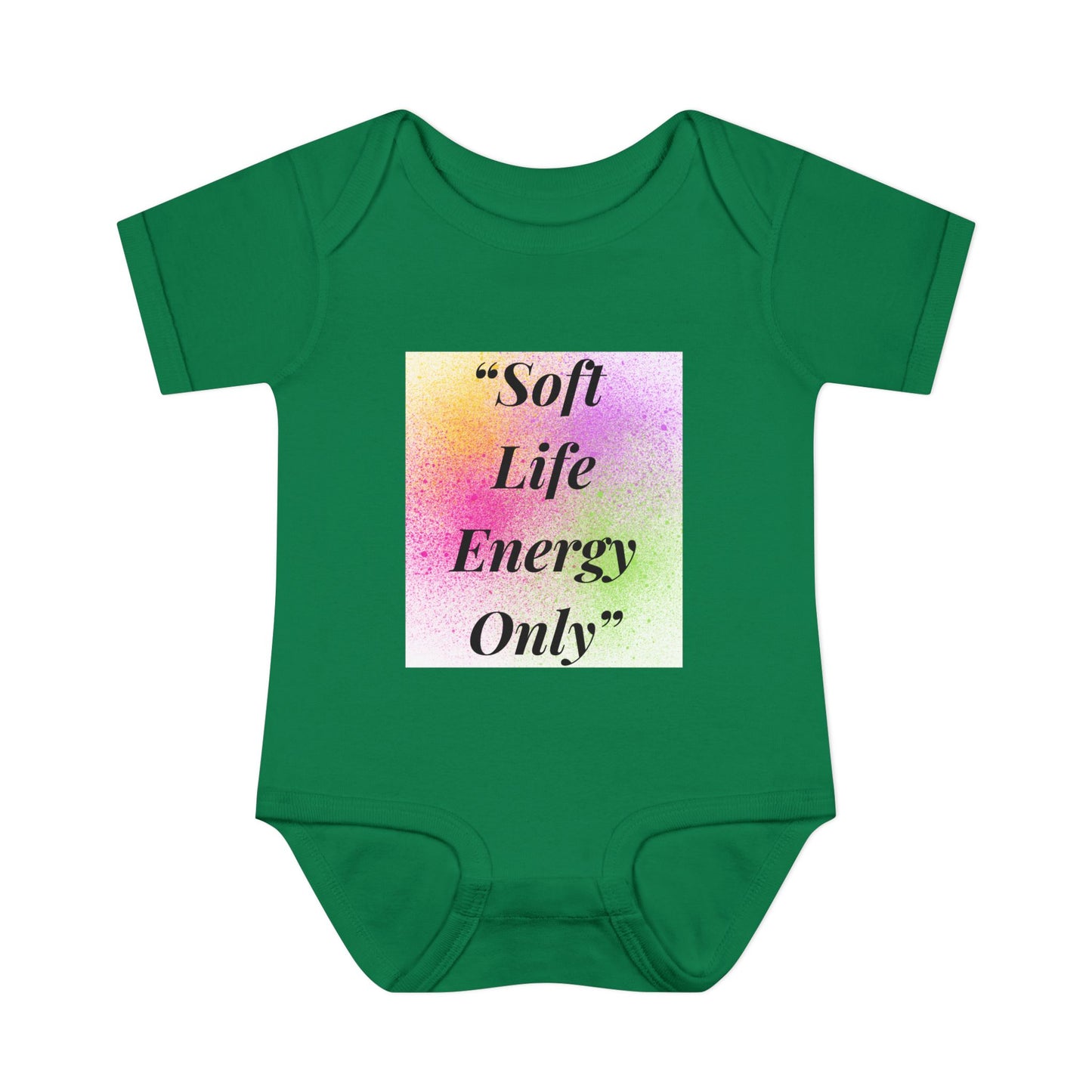 Cute Soft Life Energy Only Baby Bodysuit