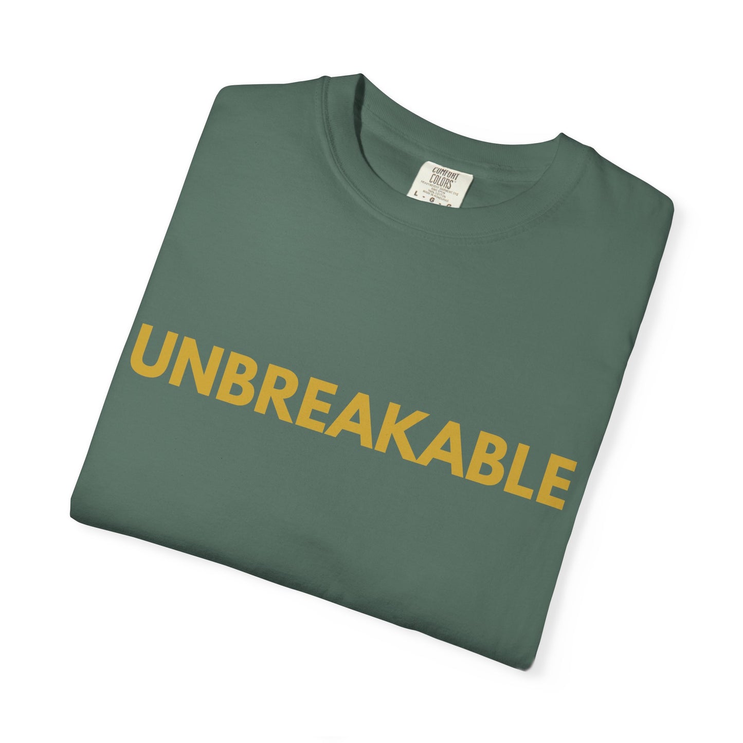 Resilience Tee — Minimalist Garment-Dyed T-Shirt for Calm Confidence
