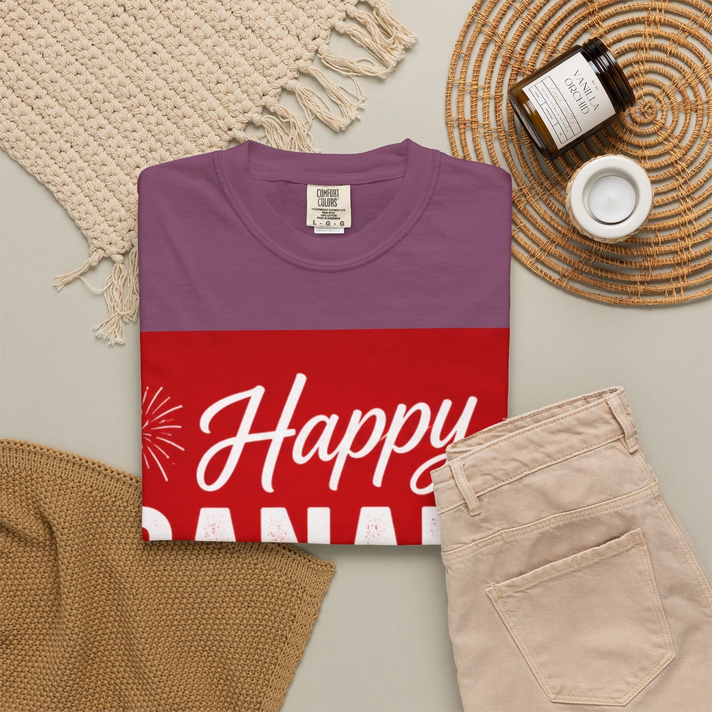 Happy Canada Day T-Shirt — Red Maple Leaf Canada Day Tee