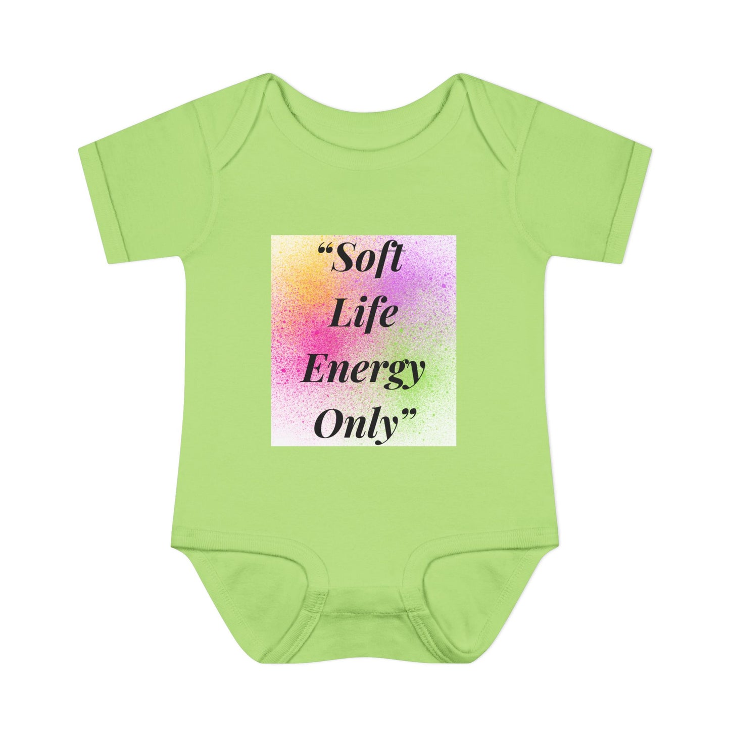 Cute Soft Life Energy Only Baby Bodysuit