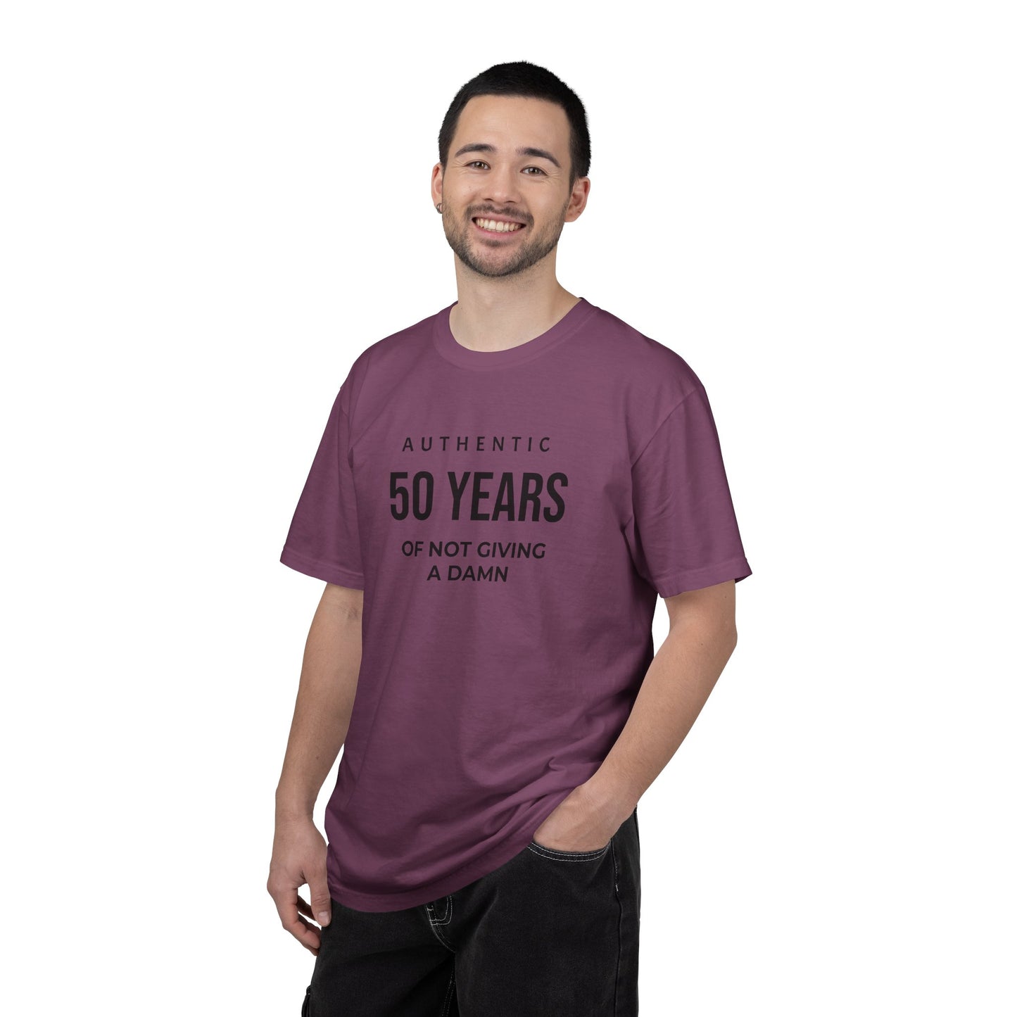 50 Years of Not Giving a Damn T-Shirt — Funny 50th Birthday Tee