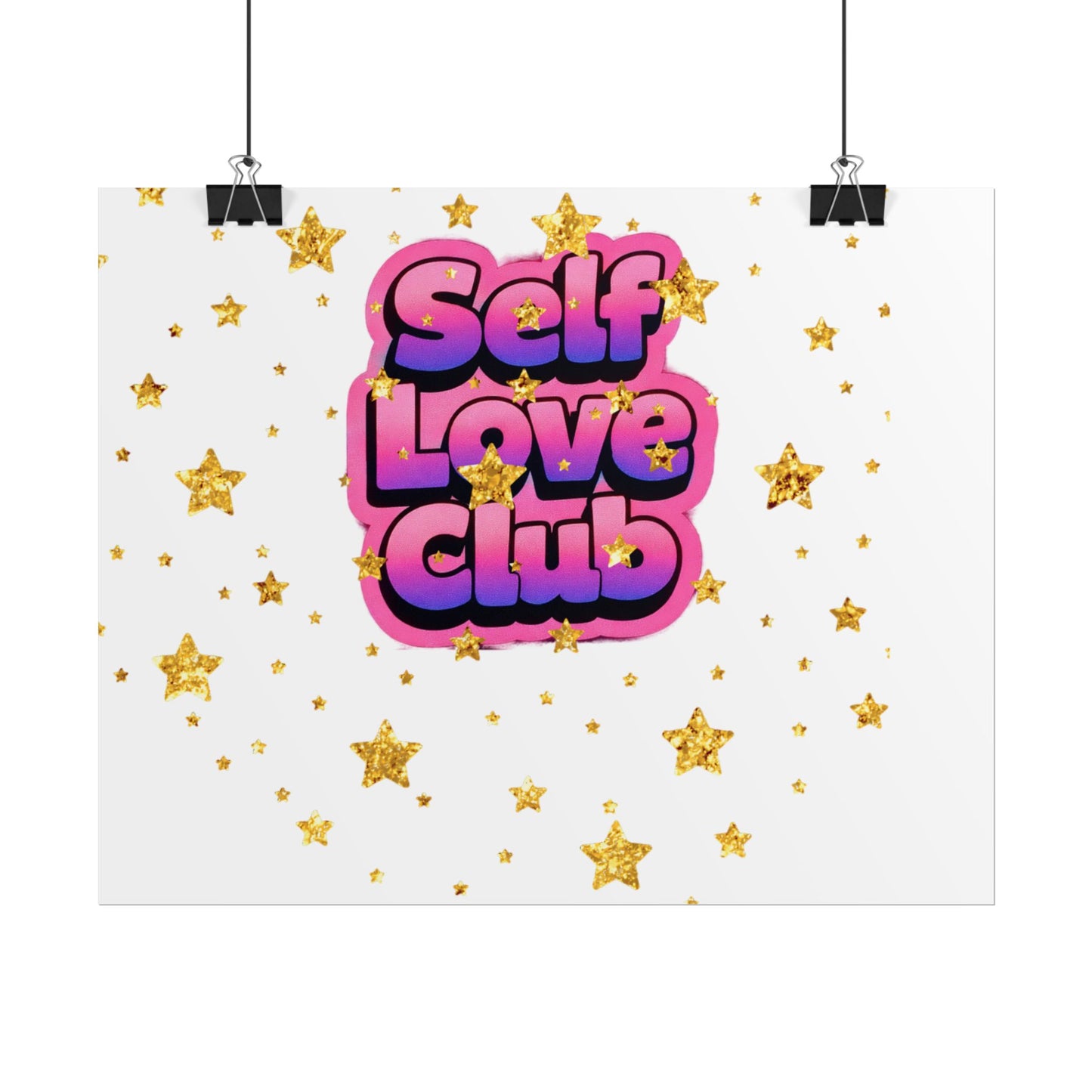 Self Love Club Poster FOR GIRLS