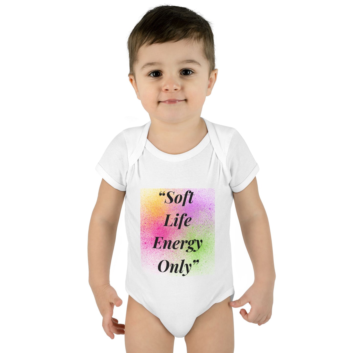 Cute Soft Life Energy Only Baby Bodysuit