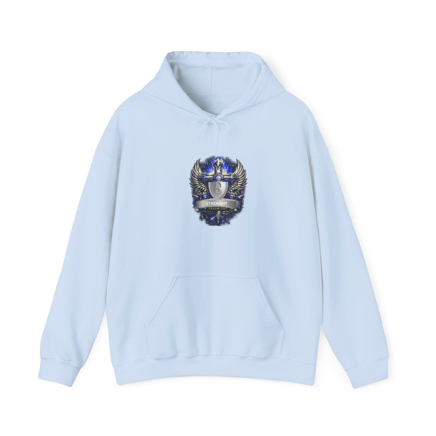 Knight Helmet Crest Hoodie — Medieval Armor Emblem Sweatshirt