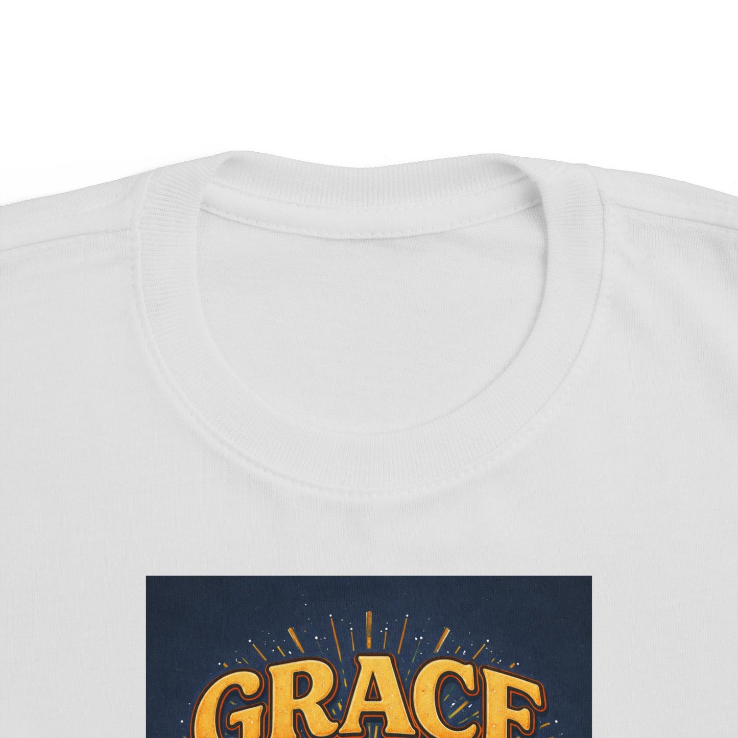 Grace Over Grind Retro Inspirational Toddler T-Shirt