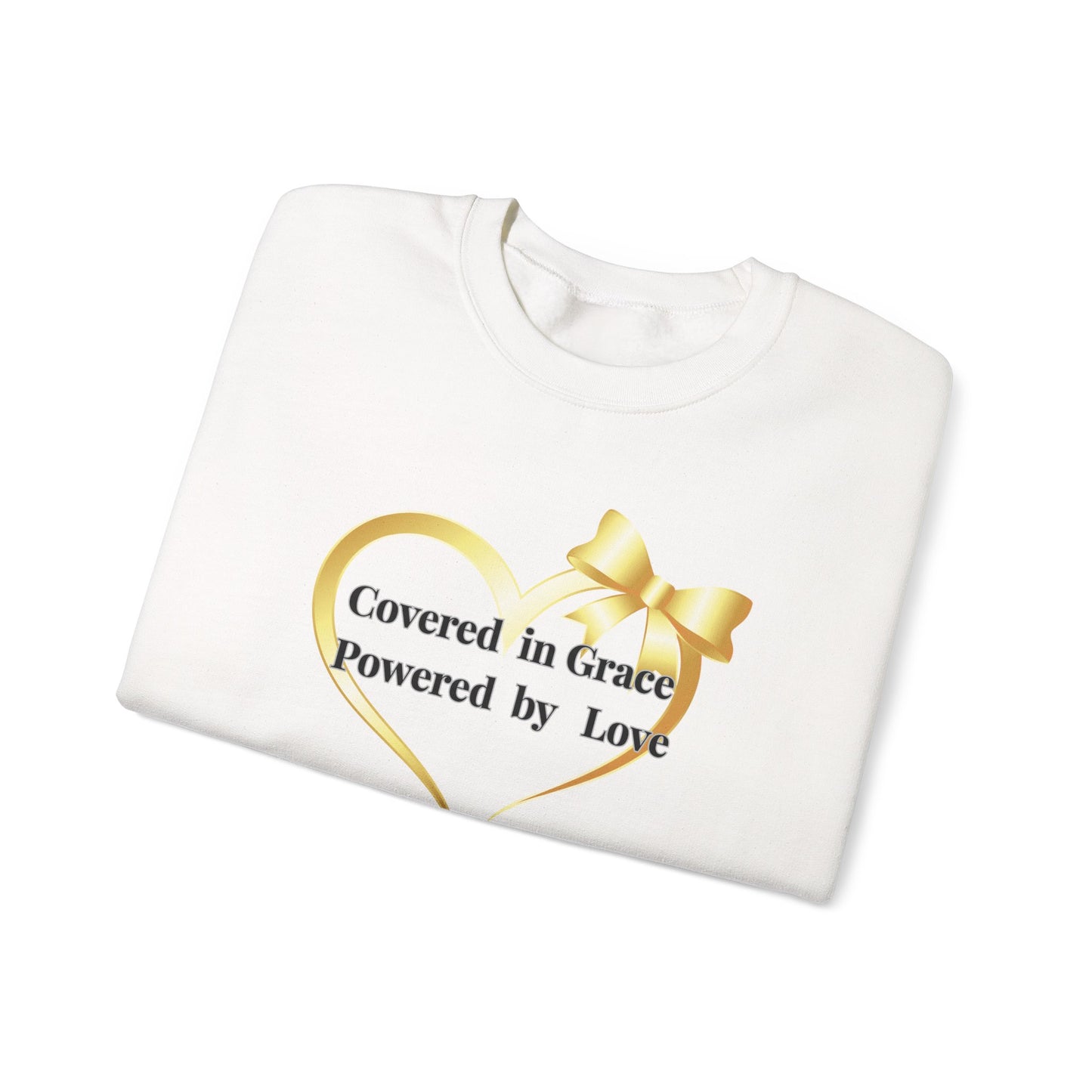 Our Queen Crewneck Sweatshirt — Gold Crown Graphic Pullover