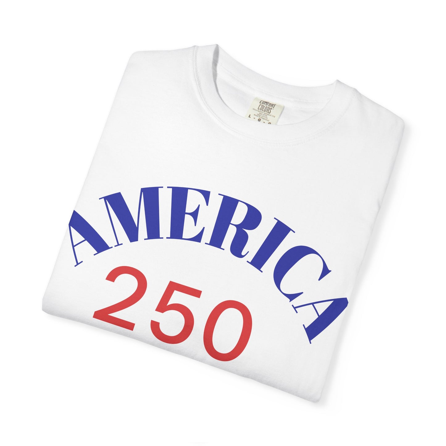 America 250 T-Shirt — Stars & Stripes Freedom Fireworks Tee