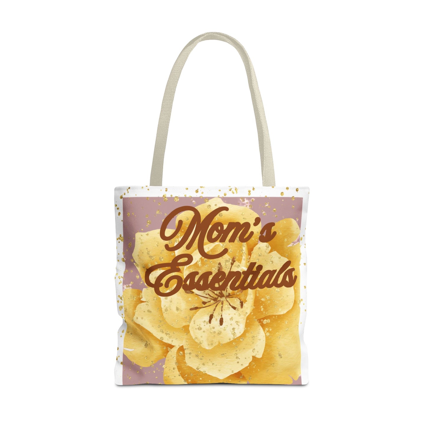 Mom Tote Bag | Mother’s Day Gift | Blush Pink Gold Minimal Tote | Everyday Mom Bag
