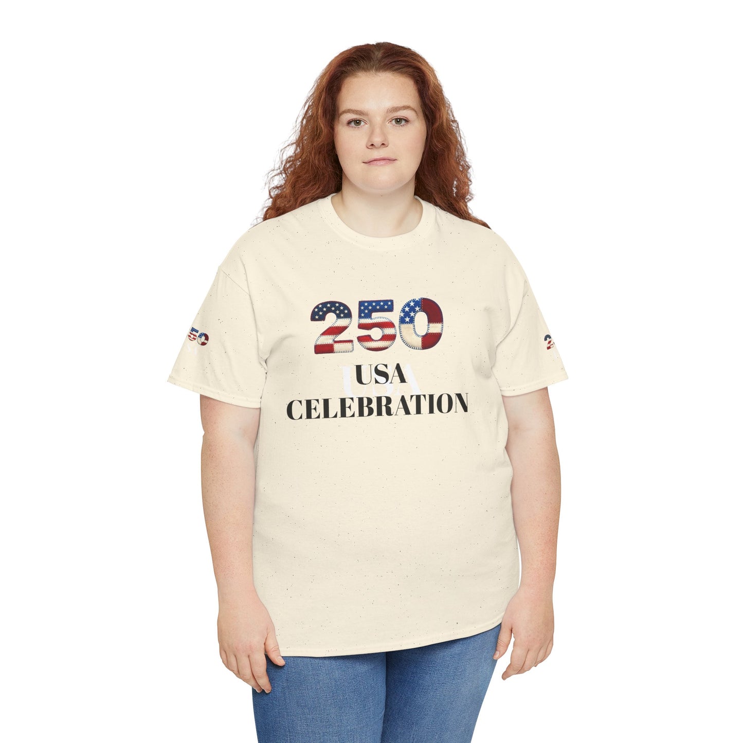 250 USA Celebration T‑Shirt — Patriotic 4th of July Tee