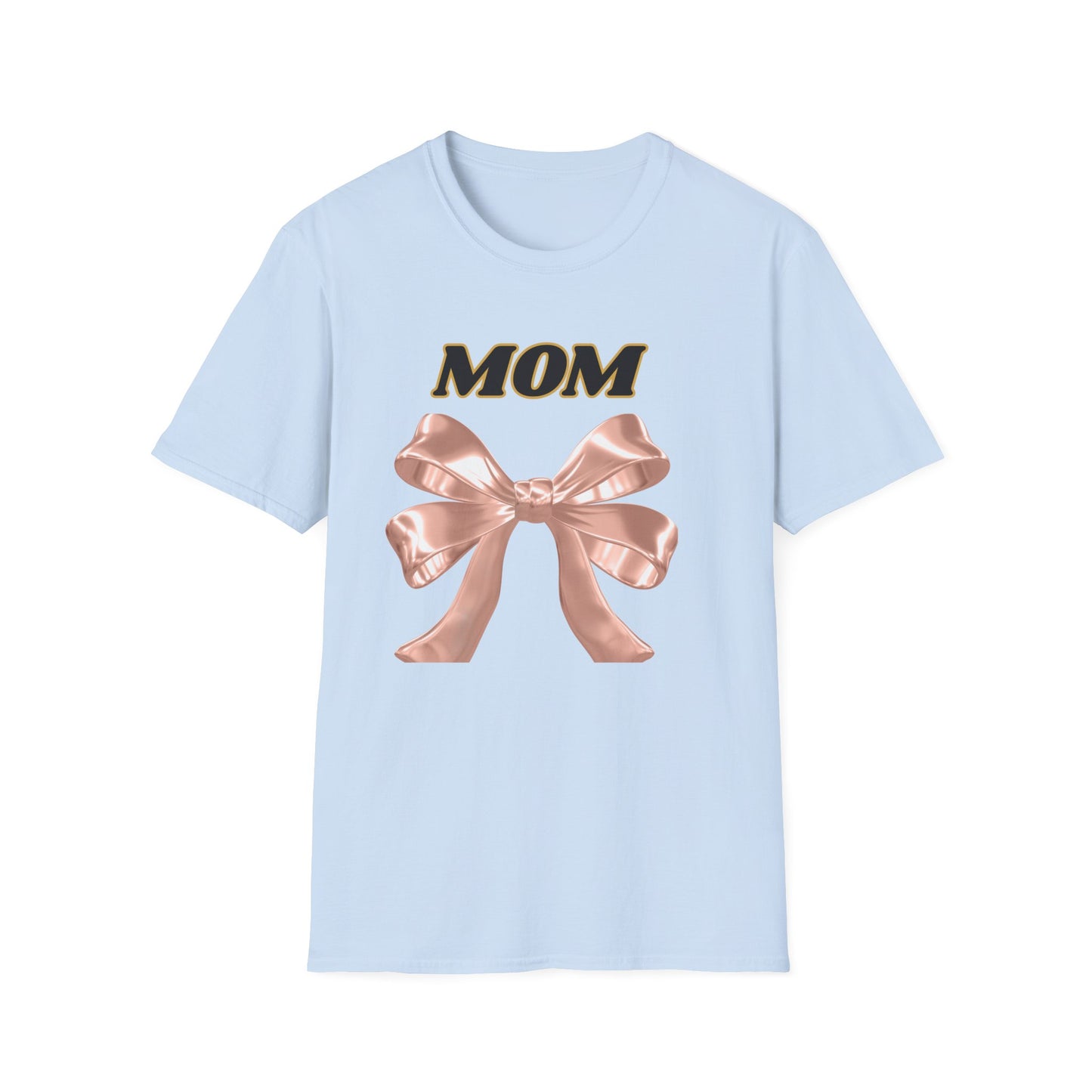 Mom Rose Gold Bow T-Shirt