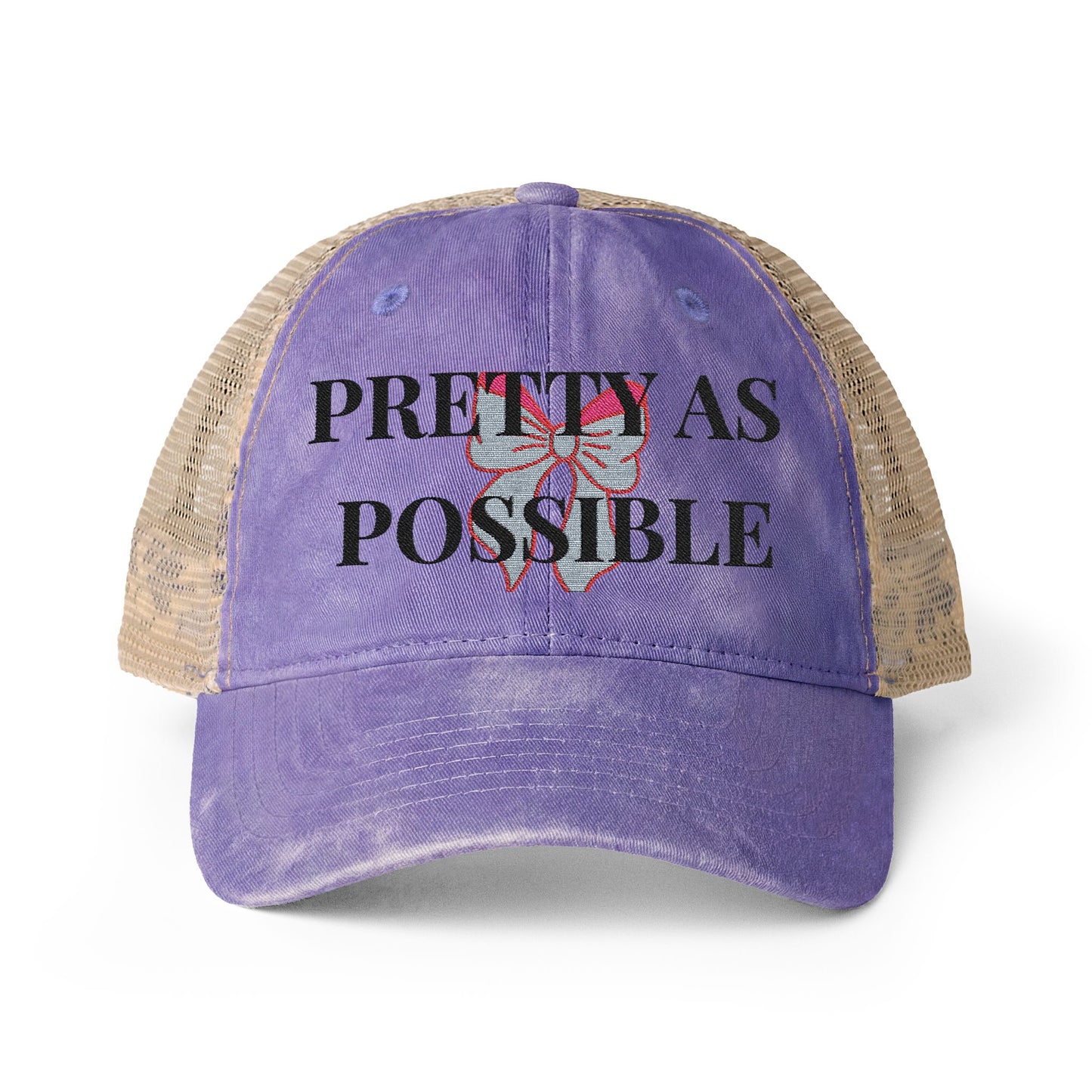 Women's Washed Mesh-Back Cap