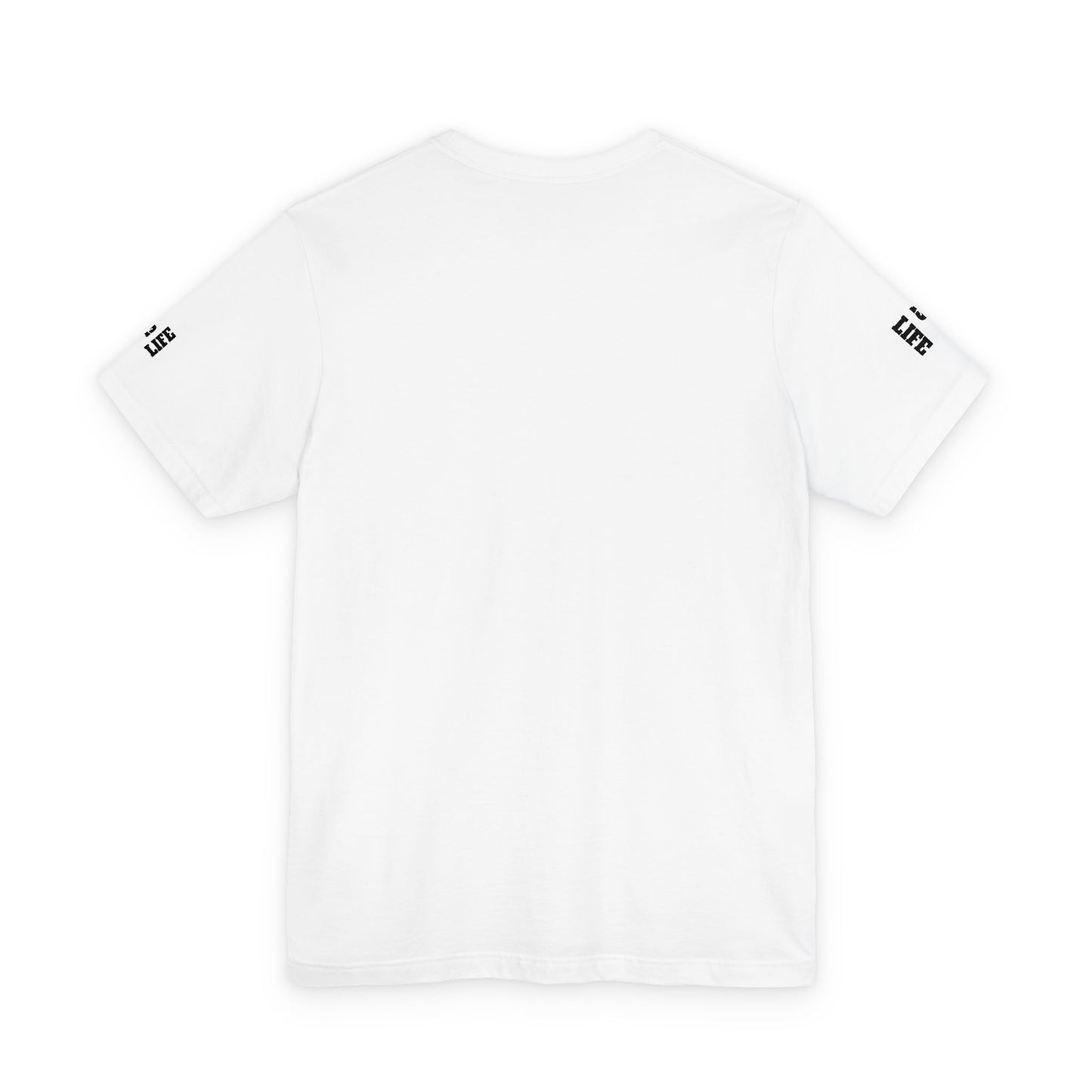 Such Is Life tee | Minimalist typographic shirt, black text on white