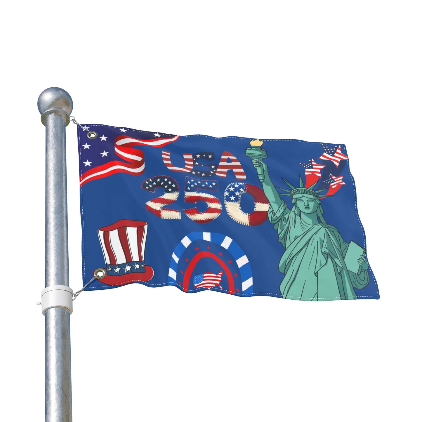 USA 250 Statue of Liberty Flag