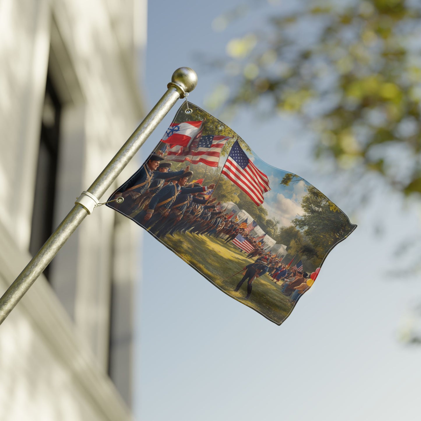 Historic usa flag