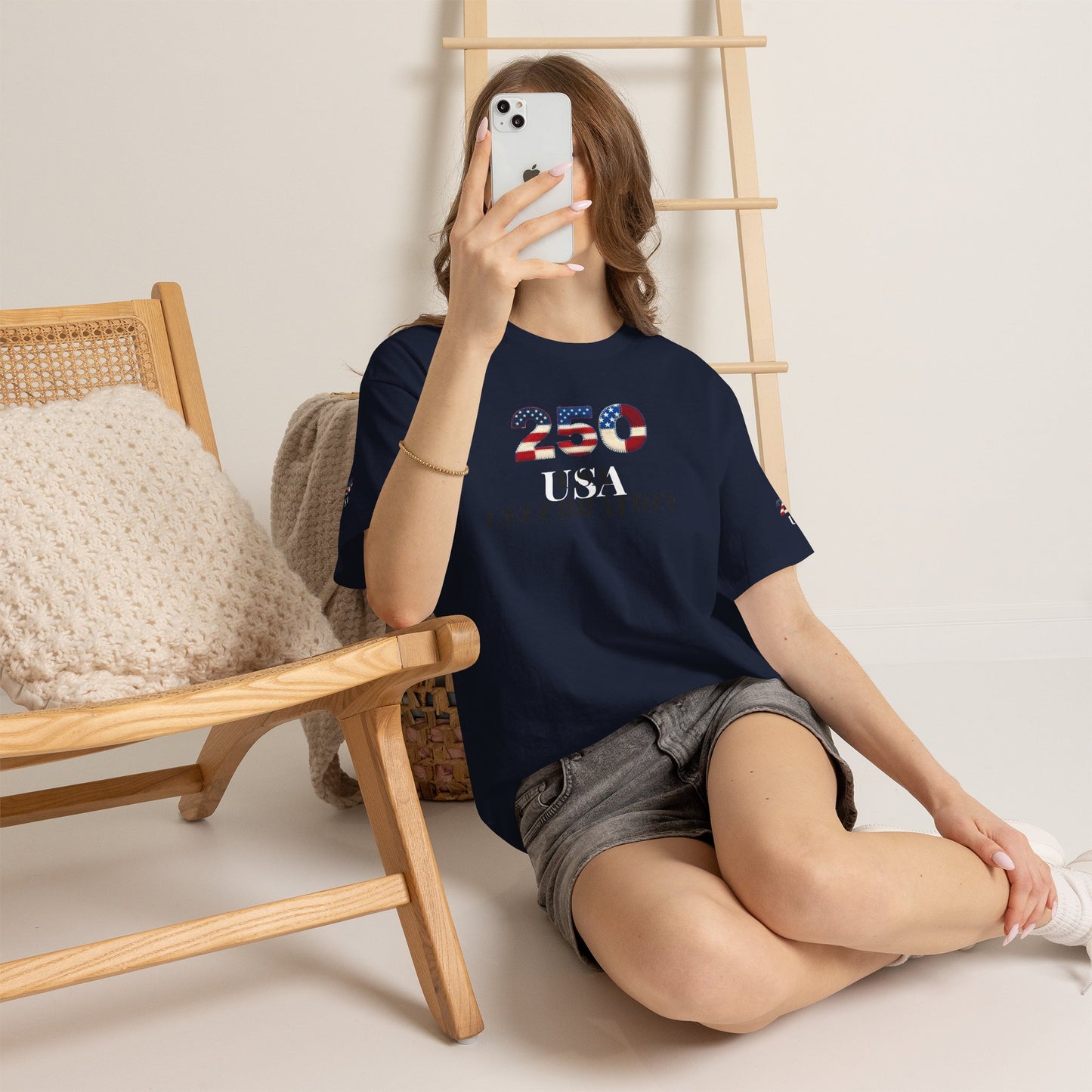 250 USA Celebration T‑Shirt — Patriotic 4th of July Tee