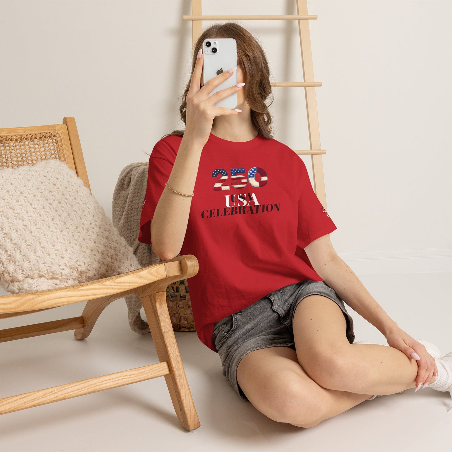 250 USA Celebration T‑Shirt — Patriotic 4th of July Tee