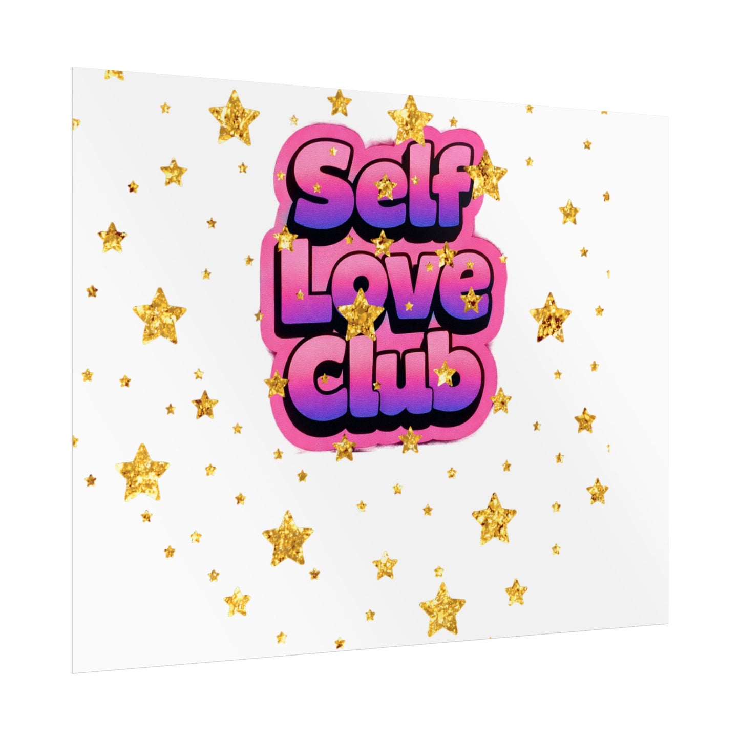 Self Love Club Poster FOR GIRLS