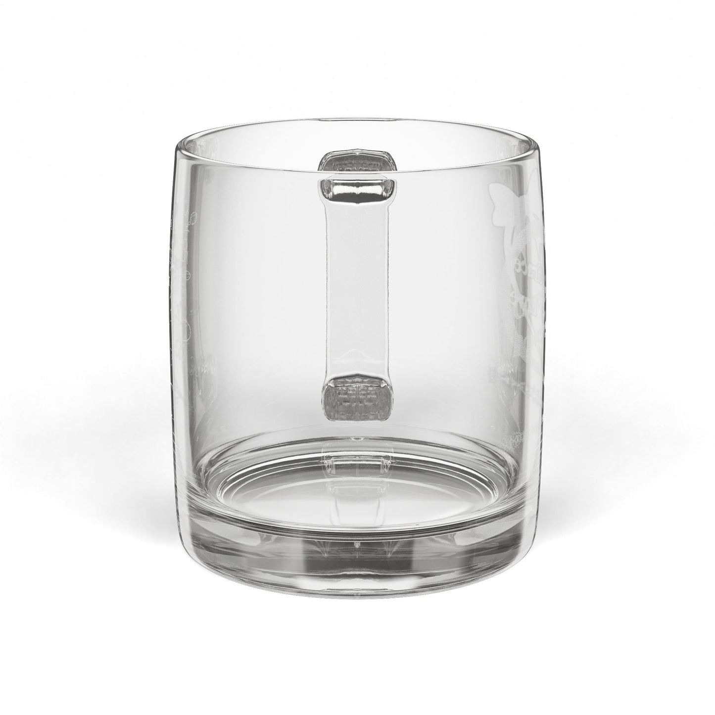 Glass Coffee Mug, 12.25oz (Engraving)