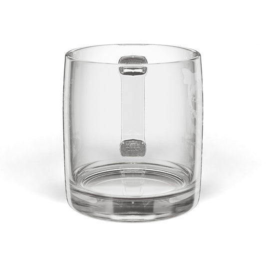 Glass Coffee Mug, 12.25oz (Engraving)