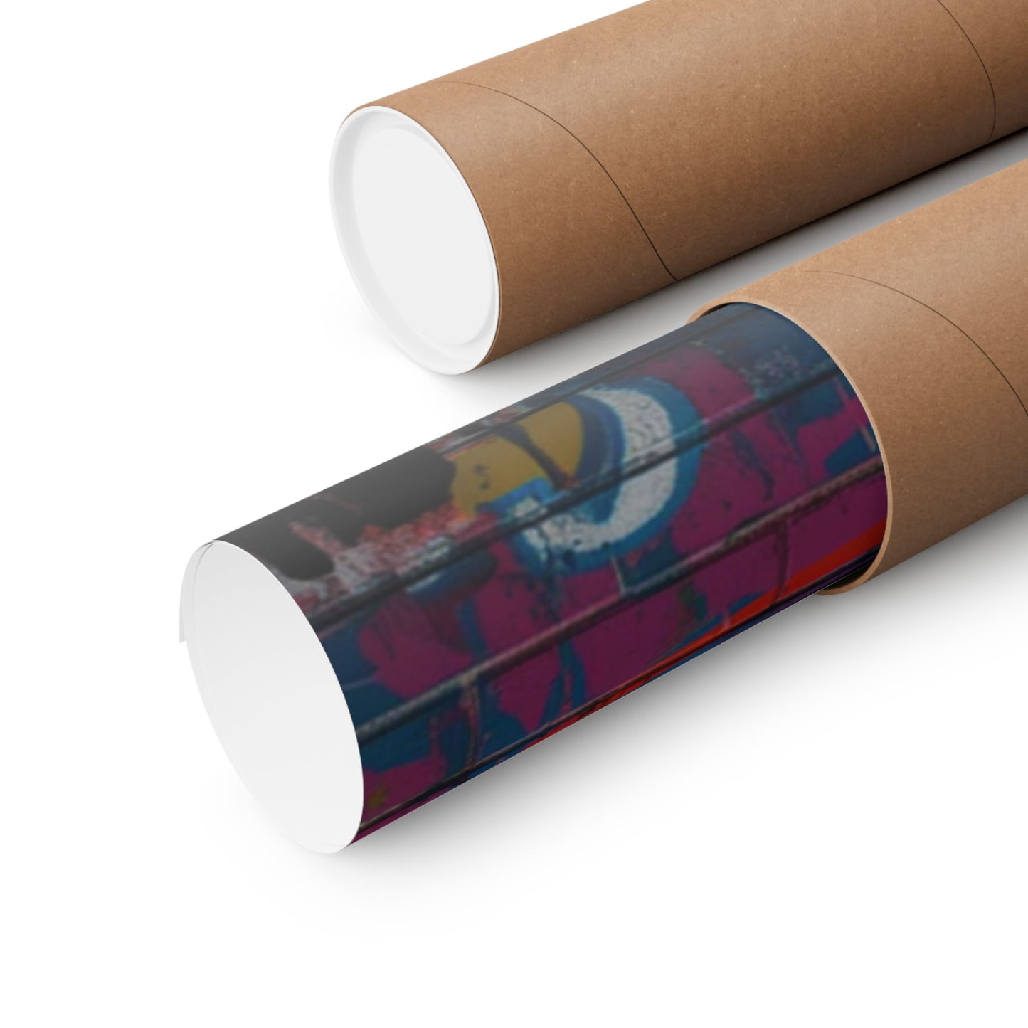 Love Over Hate Matte Poster — Bold Graffiti Street Art Wall Print