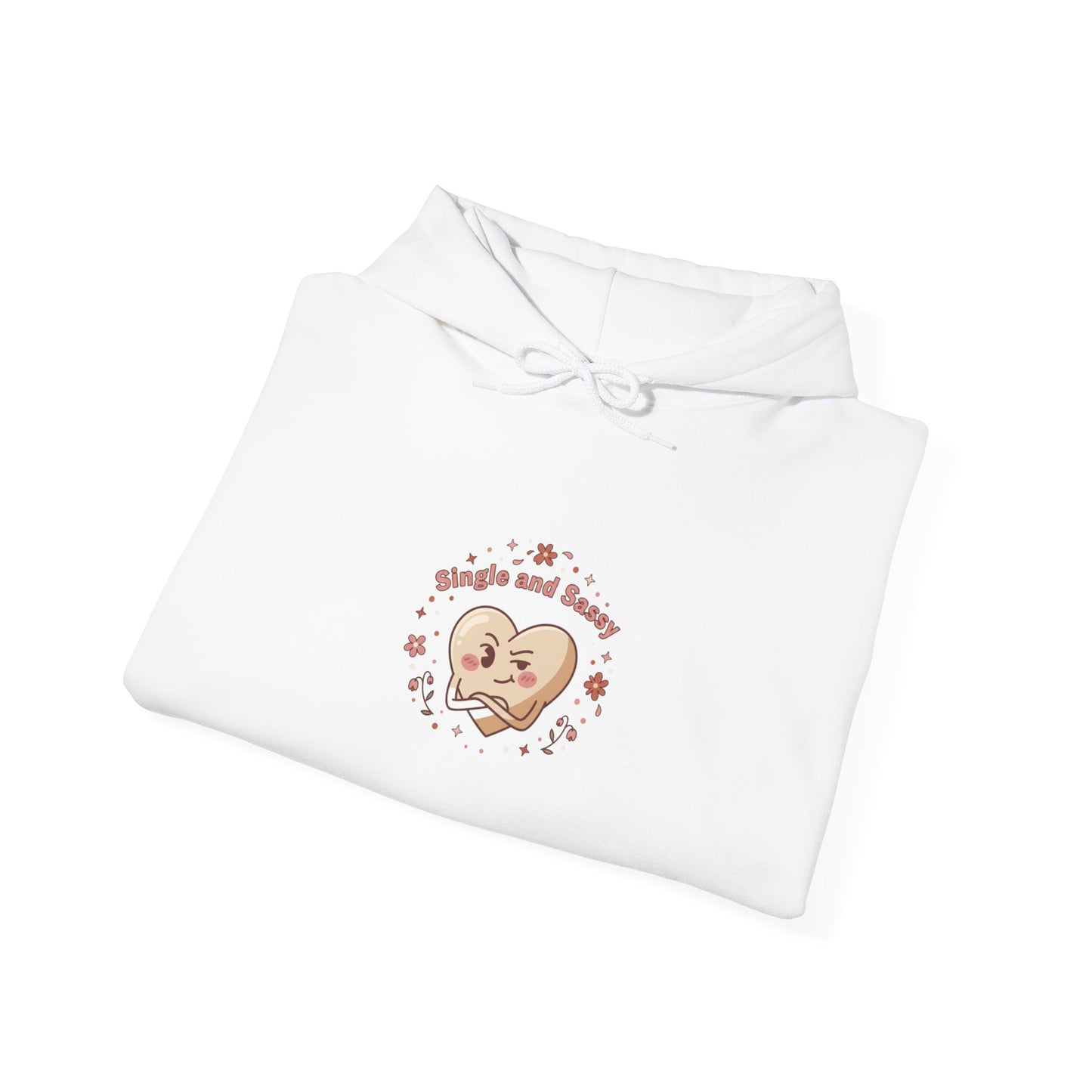 Single and Sassy Hoodie | Anti Valentine sweatshirt, sarcastic valentines pullover