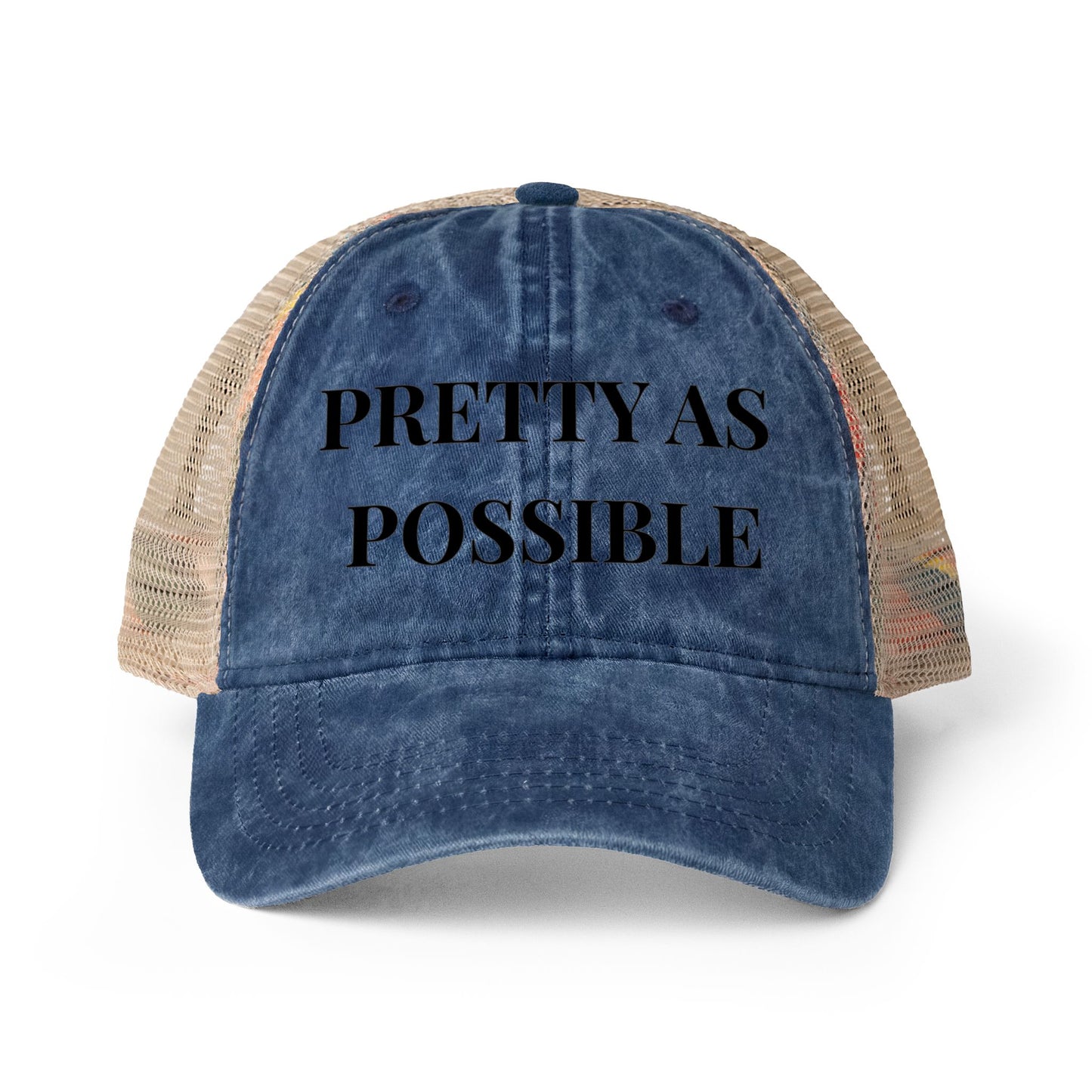Women's Washed Mesh-Back Cap