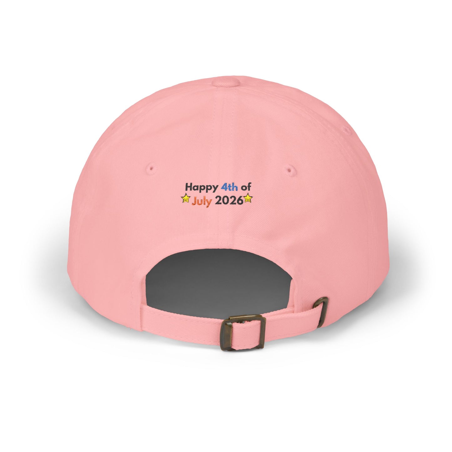 Happy 4th of July 2026 Dad Cap | Patriotic Embroidered Baseball Hat