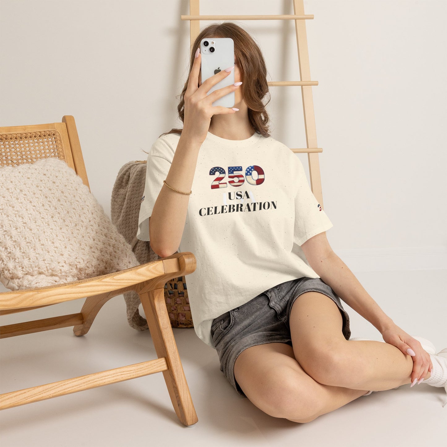 250 USA Celebration T‑Shirt — Patriotic 4th of July Tee