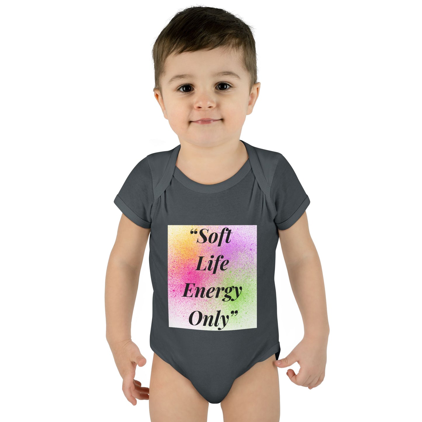 Cute Soft Life Energy Only Baby Bodysuit