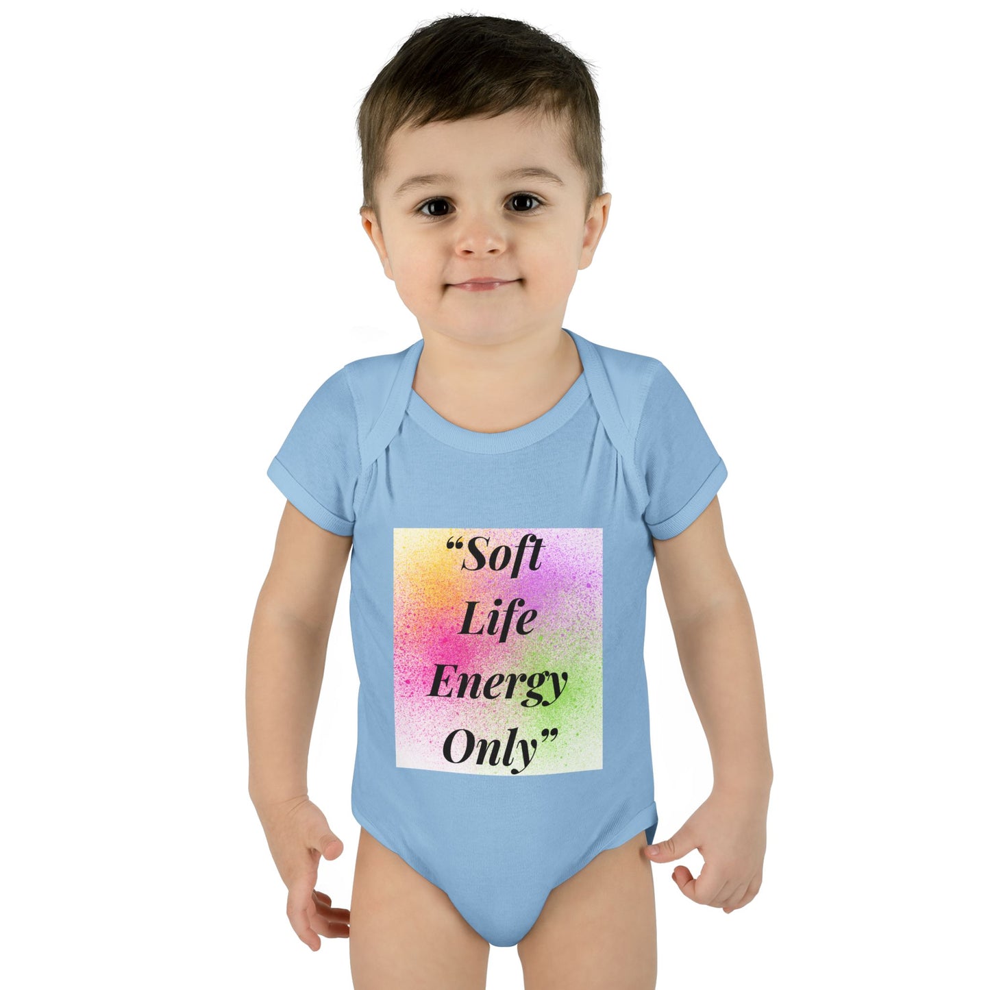 Cute Soft Life Energy Only Baby Bodysuit