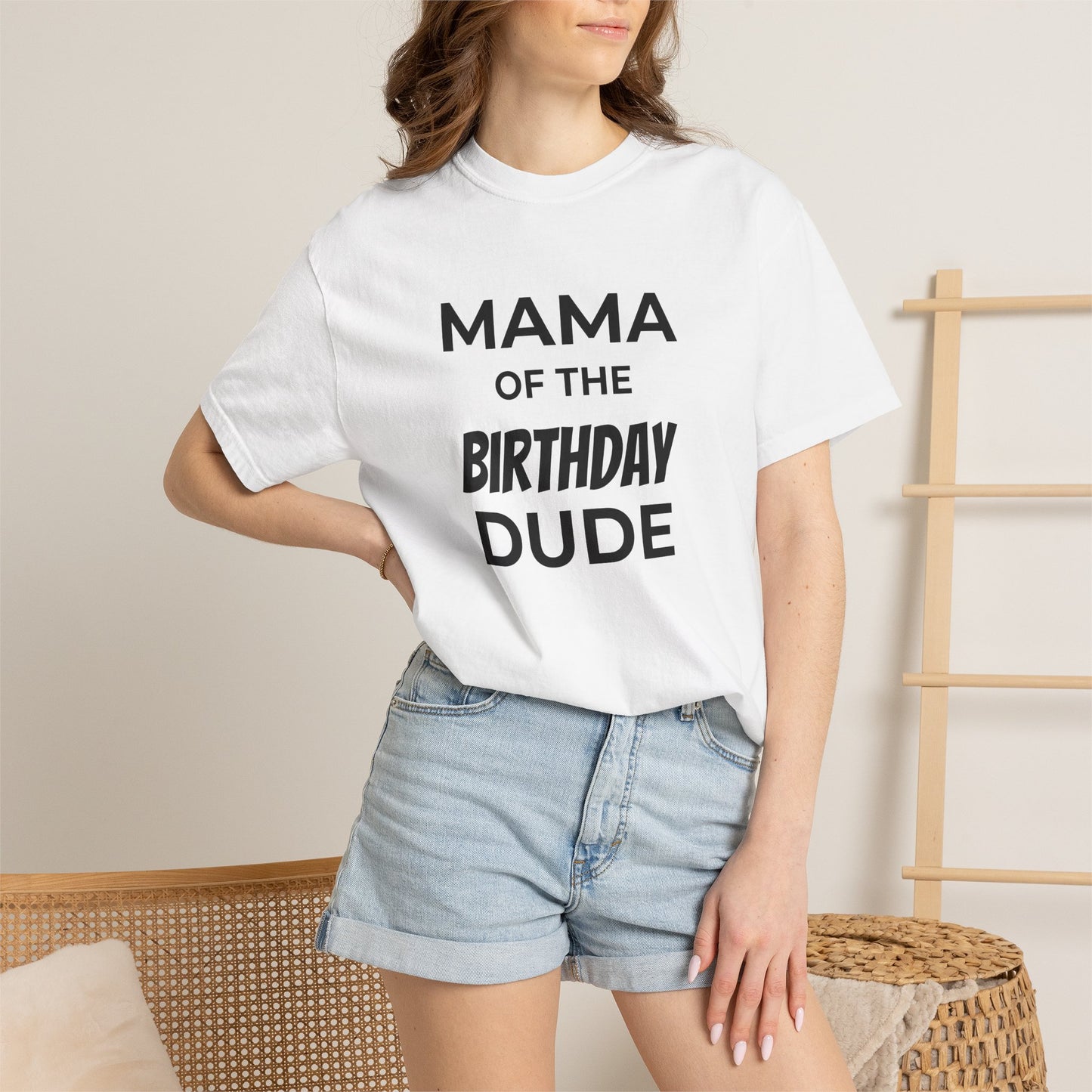 Mama of the Birthday Dude T-Shirt