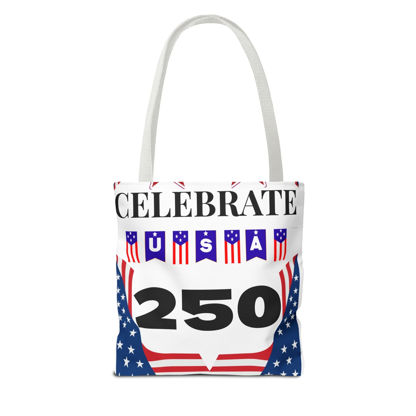 Celebrate USA 250 Tote Bag | 4th of July bag for firework