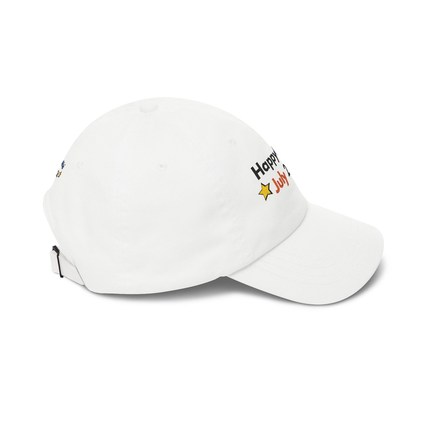 Happy 4th of July 2026 Dad Cap | Patriotic Embroidered Baseball Hat