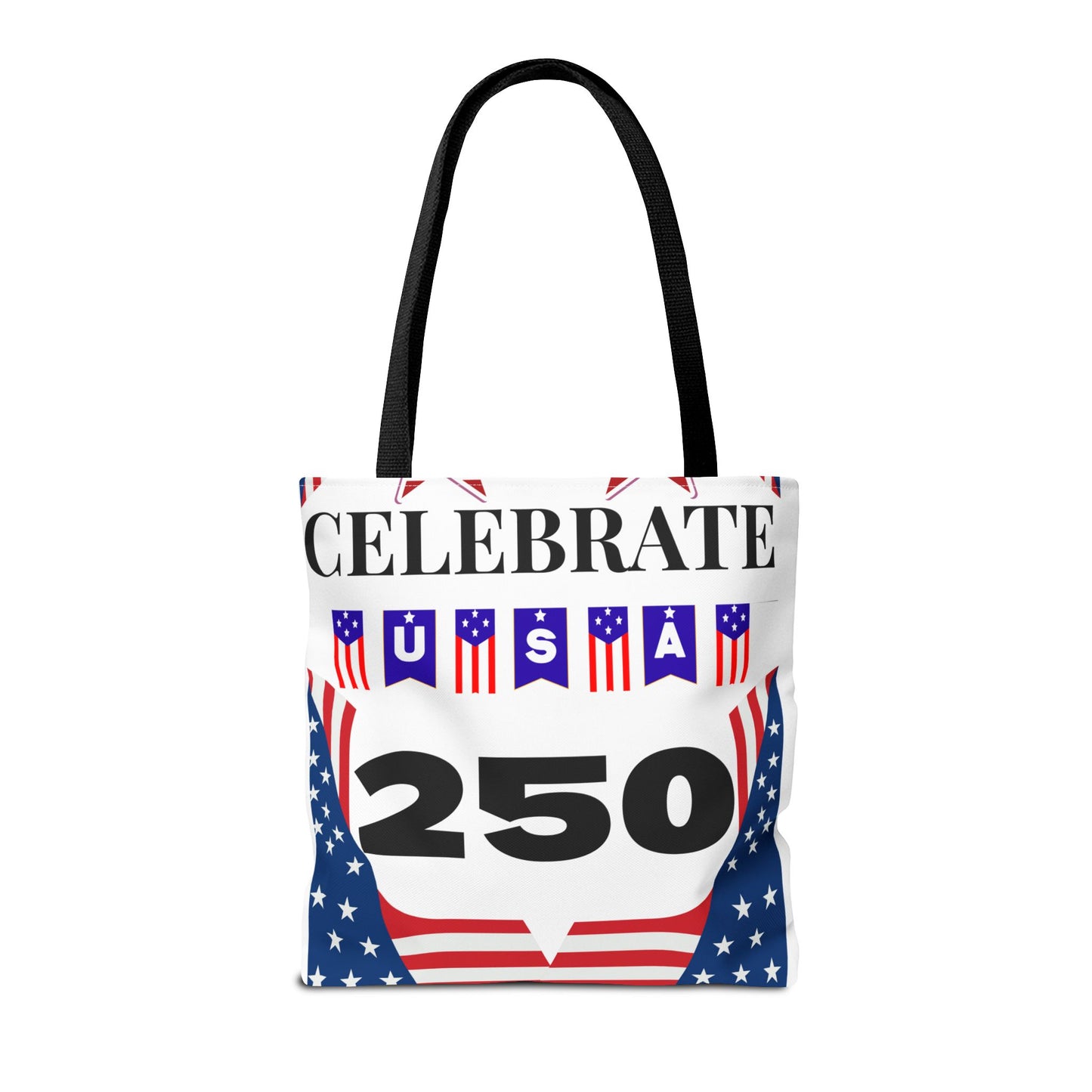 Celebrate USA 250 Tote Bag | 4th of July bag for firework
